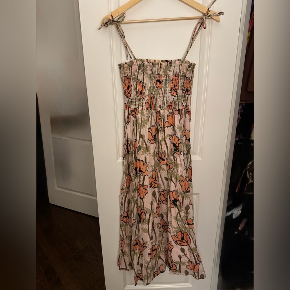 Floral Print Maxi Dress